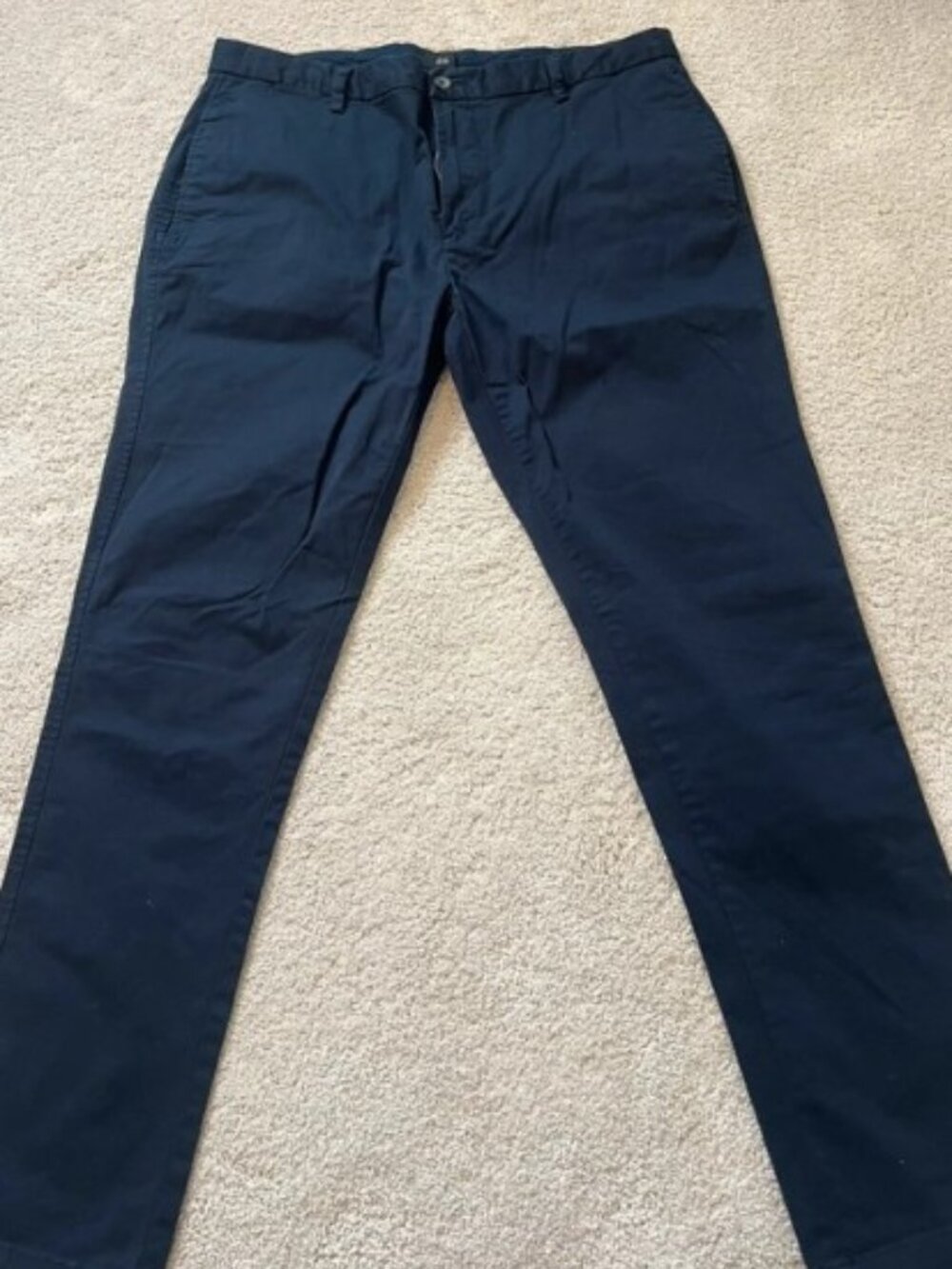 Men's Navy Chino Pants